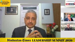 Dr Randeep Guleria, Director, AIIMS, in conversation with R Sukumar, Editor-in-Chief, Hindustan Times, during the Hindustan Times Leadership Summit (HTLS) 2020, in New Delhi.(HT Photo) Dr Randeep Guleria, Director, AIIMS, in conversation with R Sukumar, Editor-in-Chief, Hindustan Times, during the Hindustan Times Leadership Summit (HTLS) 2020, in New Delhi.(HT Photo)