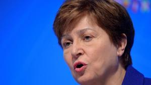 International Monetary Fund Managing Director Kristalina Georgieva said the most recent data for contact-intensive service industries pointed to a slowing momentum in economies where the pandemic was resurging(REUTERS) International Monetary Fund Managing Director Kristalina Georgieva said the most recent data for contact-intensive service industries pointed to a slowing momentum in economies where the pandemic was resurging(REUTERS)