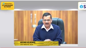 Delhi chief minister Arvind Kejriwal speaks at the 18th edition of the Hindustan Times Leadership Summit.(HT Photo) Delhi chief minister Arvind Kejriwal speaks at the 18th edition of the Hindustan Times Leadership Summit.(HT Photo)