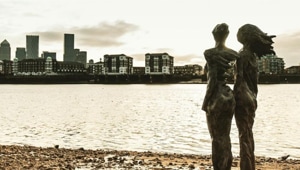 The statue of Anne Bonny and Mary Read, who, according to some historical sources, were lovers while pirates in the Caribbean, was unveiled at Execution Docks.(Instagram) The statue of Anne Bonny and Mary Read, who, according to some historical sources, were lovers while pirates in the Caribbean, was unveiled at Execution Docks.(Instagram)