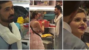 Bigg Boss 14: Everyone’s favourite couple, Abhinav Shukla and Rubina Dilaik, had an argument over a game. Bigg Boss 14: Everyone’s favourite couple, Abhinav Shukla and Rubina Dilaik, had an argument over a game.