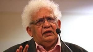 Indian-origin economist, author and peer Lord Meghnad Desai.(Anshuman Poyrekar/ HT photo) Indian-origin economist, author and peer Lord Meghnad Desai.(Anshuman Poyrekar/ HT photo)