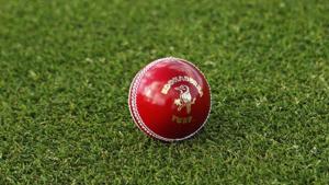 A general view of a Kookaburra turf four piece cricket ball is seen before play on day one of the Sheffield Shield final match between the Tasmanian Tigers and the New South Wales Blues at Bellerive Oval.(Getty Images) A general view of a Kookaburra turf four piece cricket ball is seen before play on day one of the Sheffield Shield final match between the Tasmanian Tigers and the New South Wales Blues at Bellerive Oval.(Getty Images)