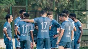 FC Goa players during a practise session ahead of ISL(twitter) FC Goa players during a practise session ahead of ISL(twitter)