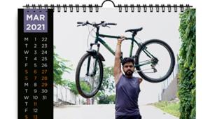Tinkesh Kaushik, who lost three of his limbs in a kite-flying accident, is now a fitness trainer and Mr March.(Courtesy Swarga Foundation) Tinkesh Kaushik, who lost three of his limbs in a kite-flying accident, is now a fitness trainer and Mr March.(Courtesy Swarga Foundation)