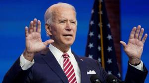 President-elect Joe Biden is expected to name members of his cabinet around Thanksgiving next week, and Vivek Murthy, another Indian American, is among leading contenders for secretary of health and human services.(REUTERS PHOTO.) President-elect Joe Biden is expected to name members of his cabinet around Thanksgiving next week, and Vivek Murthy, another Indian American, is among leading contenders for secretary of health and human services.(REUTERS PHOTO.)