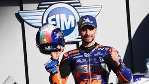 Miguel Oliveira won at home in MotoGP’s season-ending Portuguese Grand Prix(Twitter) Miguel Oliveira won at home in MotoGP’s season-ending Portuguese Grand Prix(Twitter)