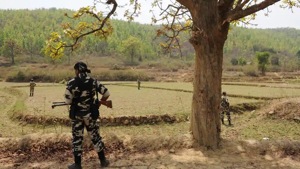 Three Maoists were killed in an encounter with security forces in Bihar’s Gaya, officials said.(HT file photo) Three Maoists were killed in an encounter with security forces in Bihar’s Gaya, officials said.(HT file photo)