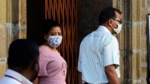 Comedian Bharti Singh is taken by Narcotics Control Bureau officers for medical examination, at Ballard Estate in Mumbai on Sunday.(PTI Photo) Comedian Bharti Singh is taken by Narcotics Control Bureau officers for medical examination, at Ballard Estate in Mumbai on Sunday.(PTI Photo)