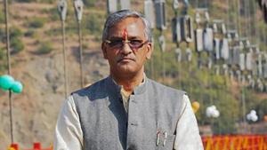 Uttarakhand chief minister Trivendra Singh Rawat has ordered an inquiry into the circumstances in which the press release was issued.(PTI) Uttarakhand chief minister Trivendra Singh Rawat has ordered an inquiry into the circumstances in which the press release was issued.(PTI)