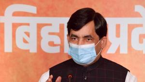 Senior BJP leader Syed Shahnawaz Hussain addressing a press conference at the Media Centre, in Hotel Chanakya, Patna. (Photo by Santosh Kumar/ Hindustan Times) Senior BJP leader Syed Shahnawaz Hussain addressing a press conference at the Media Centre, in Hotel Chanakya, Patna. (Photo by Santosh Kumar/ Hindustan Times)