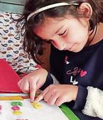 A student learning mathematical concepts with the help of play dough.(HT) A student learning mathematical concepts with the help of play dough.(HT)