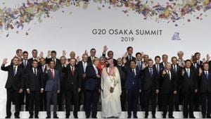 The G-20, which includes the US, India, China, the U.K., France, Germany, Japan and others, stressed the importance of global access to Covid-19 vaccines, drugs and tests.(AP)