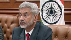 External Affairs Minister Dr. S Jaishankar’s visit to Bahrain during November 24-25 will be his first visit to the country after assuming office last year.(ANI PHOTO.) External Affairs Minister Dr. S Jaishankar’s visit to Bahrain during November 24-25 will be his first visit to the country after assuming office last year.(ANI PHOTO.)