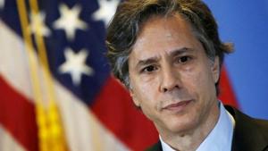 US Deputy Secretary of State Antony Blinken listens to journalists' questions during a news conference, at a hotel in Mexico City April 30, 2015.(REUTERS/ FILE) US Deputy Secretary of State Antony Blinken listens to journalists' questions during a news conference, at a hotel in Mexico City April 30, 2015.(REUTERS/ FILE)