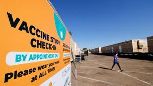 FILE PHOTO: Trailers are shown in a city parking lot after a Phase 3 trial location of Johnson & Johnson's Janssen (COVID-19) vaccine candidate was announced in National City during the outbreak of the coronavirus disease (COVID-19) in National City, California, U.S., October 13, 2020. REUTERS/Mike Blake(REUTERS) FILE PHOTO: Trailers are shown in a city parking lot after a Phase 3 trial location of Johnson & Johnson's Janssen (COVID-19) vaccine candidate was announced in National City during the outbreak of the coronavirus disease (COVID-19) in National City, California, U.S., October 13, 2020. REUTERS/Mike Blake(REUTERS)