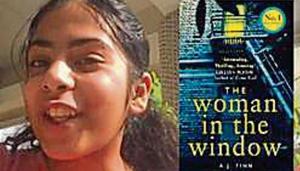 A student of Bhavan Vidyalaya, Chandigarh, taking part in the virtual literary activity.(HT) A student of Bhavan Vidyalaya, Chandigarh, taking part in the virtual literary activity.(HT)