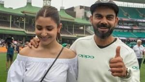 India's captain Virat Kohli celebrates with his wife Anushka Sharma after winning the series 2-1(REUTERS) India's captain Virat Kohli celebrates with his wife Anushka Sharma after winning the series 2-1(REUTERS)