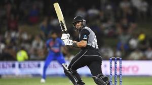 New Zealand's Ross Taylor bats during the Twenty/20 cricket international between India and New Zealand at Bay Oval in Mt Maunganui, New Zealand, Sunday, Feb. 2, 2020. (Andrew Cornaga/Photosport via AP)(AP) New Zealand's Ross Taylor bats during the Twenty/20 cricket international between India and New Zealand at Bay Oval in Mt Maunganui, New Zealand, Sunday, Feb. 2, 2020. (Andrew Cornaga/Photosport via AP)(AP)
