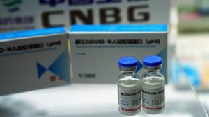 Stocks related to Sinopharm Group, including its Hong Kong unit, surged on Wednesday after the news.(Reuters) Stocks related to Sinopharm Group, including its Hong Kong unit, surged on Wednesday after the news.(Reuters)
