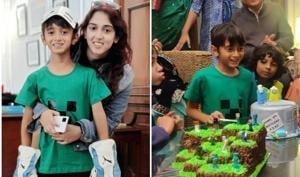Ira Khan shared photos from brother Azad’s birthday party.