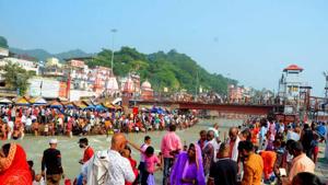 File photo: Haridwar, Uttarakhand.(HT File Photo) File photo: Haridwar, Uttarakhand.(HT File Photo)