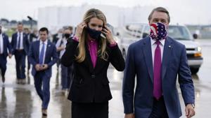 Trump is doing little to make his fellow Republicans’ course any easier.(AP) Trump is doing little to make his fellow Republicans’ course any easier.(AP)