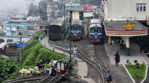 Darjeeling Himalayan Railway trains at a station in Darjeeling.(File photo) Darjeeling Himalayan Railway trains at a station in Darjeeling.(File photo)