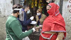 So far, the highest number of deaths in a single day was recorded at 131 on November 18.(Ajay Aggarwal /HT PHOTO) So far, the highest number of deaths in a single day was recorded at 131 on November 18.(Ajay Aggarwal /HT PHOTO)