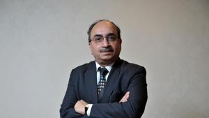 File photo: Dinesh K Khara.(S Kumar/ Mint) File photo: Dinesh K Khara.(S Kumar/ Mint)