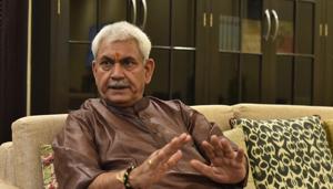Jammu and Kashmir Lieutenant Governor Manoj Sinha(Vipin Kumar/HT Archive) Jammu and Kashmir Lieutenant Governor Manoj Sinha(Vipin Kumar/HT Archive)