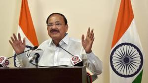 Vice President M Venkaiah Naidu.(PTI) Vice President M Venkaiah Naidu.(PTI)