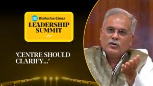 <p>Chhattisgarh Chief Minister Bhupesh Baghel lashed out at the Modi government over the Covid vaccine distribution plans. Speaking at the 18th edition of the Hindustan Times Leadership Summit, Baghel said that the Union government needs to give more clarity on the issue. 'It seems the centre is not going to spend on vaccines and is only going to issue guidelines. States like ours will do their bit. The Union government has to make it clear whether it is making vaccines available for free to states and if not what will be the share of expenditure between centre and states. If that also will not happen, then why should we follow guidelines of the centre ?' Baghel said. Watch the full video for all the details.</p> <p>Chhattisgarh Chief Minister Bhupesh Baghel lashed out at the Modi government over the Covid vaccine distribution plans. Speaking at the 18th edition of the Hindustan Times Leadership Summit, Baghel said that the Union government needs to give more clarity on the issue. 'It seems the centre is not going to spend on vaccines and is only going to issue guidelines. States like ours will do their bit. The Union government has to make it clear whether it is making vaccines available for free to states and if not what will be the share of expenditure between centre and states. If that also will not happen, then why should we follow guidelines of the centre ?' Baghel said. Watch the full video for all the details.</p>