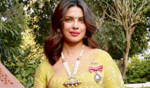 Priyanka Chopra was conferred with the Padma Shri in 2016. Priyanka Chopra was conferred with the Padma Shri in 2016.