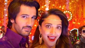 Kiara Advani and Aditya Seal in Indoo Ki Jawani. Kiara Advani and Aditya Seal in Indoo Ki Jawani.