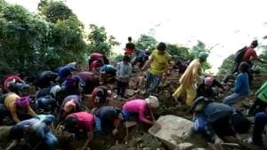 A team of geologists is expected to reach the village on November 30 or December 1. A team of geologists is expected to reach the village on November 30 or December 1.