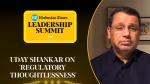 <p>At the 18th edition of the Hindustan Times Leadership Summit, Uday Shankar, President of The Walt Disney Company, Asia Pacific, and Chairman of Star and Disney India, commented on the recent scandal erupting over the alleged fixing of TRPs by some channels. He said that the government should focus on more important issues than settling viewership debates between channels. On a question regarding 'niche' TV channels losing out to streaming services, Shankar said that television content in India had become a victim of regulatory thoughtlessness. Watch the full video for more.</p> <p>At the 18th edition of the Hindustan Times Leadership Summit, Uday Shankar, President of The Walt Disney Company, Asia Pacific, and Chairman of Star and Disney India, commented on the recent scandal erupting over the alleged fixing of TRPs by some channels. He said that the government should focus on more important issues than settling viewership debates between channels. On a question regarding 'niche' TV channels losing out to streaming services, Shankar said that television content in India had become a victim of regulatory thoughtlessness. Watch the full video for more.</p>