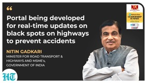 File photo: Union minister Nitin Gadkari.(HT PHOTO) File photo: Union minister Nitin Gadkari.(HT PHOTO)