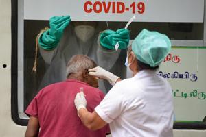Puducherry region accounted for nine fresh cases, while Karaikal and Yanam had one case each and Mahe reported five infections. Representational image.(PTI Photo) Puducherry region accounted for nine fresh cases, while Karaikal and Yanam had one case each and Mahe reported five infections. Representational image.(PTI Photo)