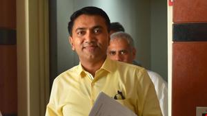 File photo: Goa chief minister Pramod Sawant.(PTI) File photo: Goa chief minister Pramod Sawant.(PTI)