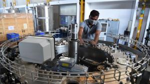 The manufacturing sector recorded a positive growth of 0.6%.(AFP) The manufacturing sector recorded a positive growth of 0.6%.(AFP)