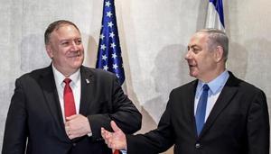 Pompeo said that the US no longer agrees with the 1978 State Department legal opinion on occupied territories.(REUTERS) Pompeo said that the US no longer agrees with the 1978 State Department legal opinion on occupied territories.(REUTERS)