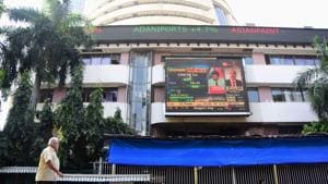 Mumbai: A digital screen on the facade of the Bombay Stock Exchange (BSE) building displays stock prices as Sensex soared, in Mumbai, Tuesday, Nov. 10, 2020. (PTI Photo) (PTI10-11-2020_000137B)(PTI) Mumbai: A digital screen on the facade of the Bombay Stock Exchange (BSE) building displays stock prices as Sensex soared, in Mumbai, Tuesday, Nov. 10, 2020. (PTI Photo) (PTI10-11-2020_000137B)(PTI)