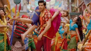 Varun Dhawan, Sara Ali Khan in Coolie No 1. Varun Dhawan, Sara Ali Khan in Coolie No 1.