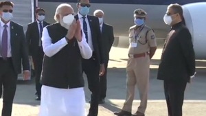 From the airport, Prime Minister Narendra Modi proceeded to pharma major Zydus Cadila’s plant near Ahmedabad to get information about its vaccine development.(ANI) From the airport, Prime Minister Narendra Modi proceeded to pharma major Zydus Cadila’s plant near Ahmedabad to get information about its vaccine development.(ANI)