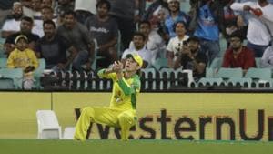 Australia's Adam Zampa drops India's Virat Kohli during the one day international cricket match between India and Australia at the Sydney Cricket Ground in Sydney, Australia, Friday, Nov. 27, 2020. (AP Photo/Rick Rycroft)(AP) Australia's Adam Zampa drops India's Virat Kohli during the one day international cricket match between India and Australia at the Sydney Cricket Ground in Sydney, Australia, Friday, Nov. 27, 2020. (AP Photo/Rick Rycroft)(AP)