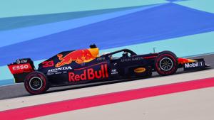 Red Bull driver Max Verstappen of the Netherlands steers his car during the third free practice at the Formula One Bahrain International Circuit in Sakhir, Bahrain, Saturday, Nov. 28, 2020. (Giuseppe Cacace, Pool via AP)(AP) Red Bull driver Max Verstappen of the Netherlands steers his car during the third free practice at the Formula One Bahrain International Circuit in Sakhir, Bahrain, Saturday, Nov. 28, 2020. (Giuseppe Cacace, Pool via AP)(AP)