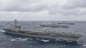 The spokesperson said the redeployment was related to a US drawdown in Iraq and Afghanistan.(AFP) The spokesperson said the redeployment was related to a US drawdown in Iraq and Afghanistan.(AFP)