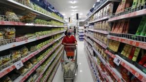 A woman shops inside the Big Bazaar retail store in Mumbai.(REUTERS) A woman shops inside the Big Bazaar retail store in Mumbai.(REUTERS)