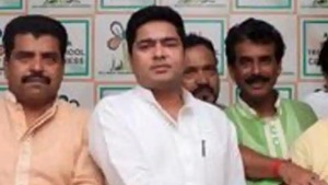 TMC MP Abhishek Banerjee who is the nephew of Chief Minister Mamata Banerjee.(ANI) TMC MP Abhishek Banerjee who is the nephew of Chief Minister Mamata Banerjee.(ANI)
